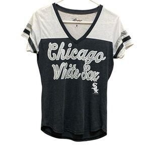 NWT Black and White Fitted Short Sleeve Tee